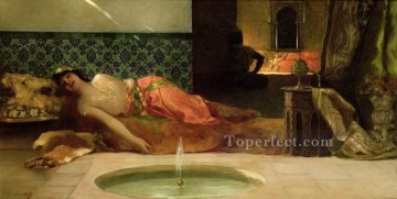ハレムのオダリスク ジャン・ジョセフ・ベンジャミン・コンスタン・アラベール Oil Paintings